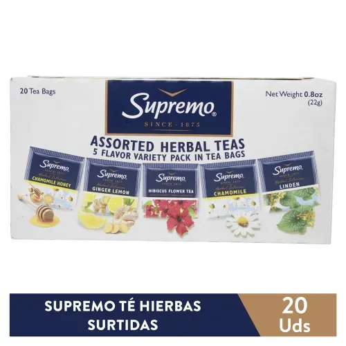 Supremo Te Hierbas Surtidas 22g