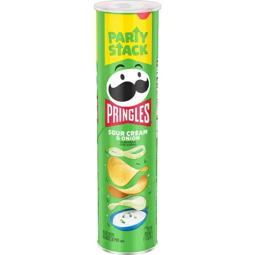 Papaps Pringles Megastack Sabor Crema y Cebolla - 203g