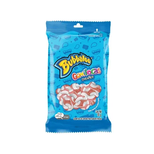 Gomitas Bubbaloo gomilocas dientes - 55 g
