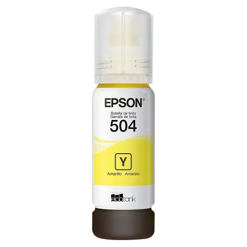 Botella Tinta Epson T504420 Amarillo
