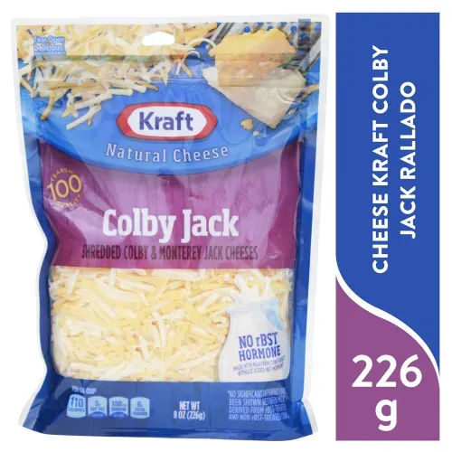 Cheese Kraft Colbyjack Rallado 226g