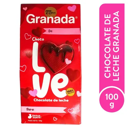 Chocolove Granada Con Leche 100 g