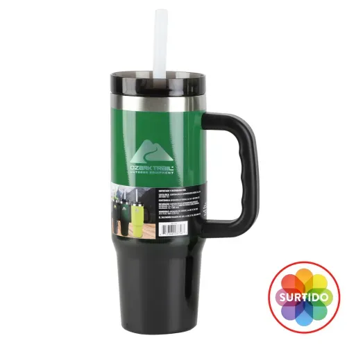 Botella insulada Ozark Trail de acero inoxidable en colores surtidos - 30 oz