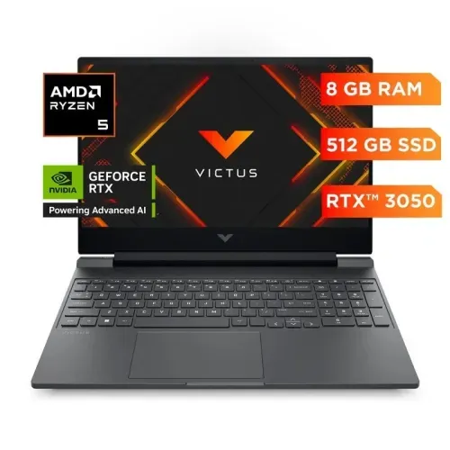 Laptop 15 R5 Hp Victus 8gb 512gb Rtx3050