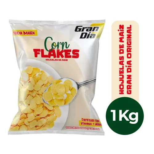 Cereal Gran Día Cornflakes Bolsa - 1000 g