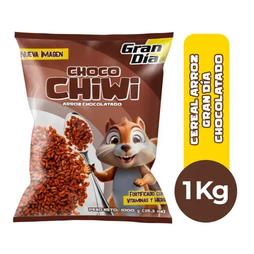 Cereal Gran Día Chocochiwi bolsa -1000 g