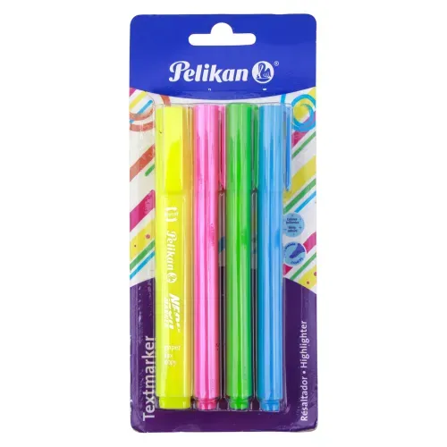 Resaltadores Pelikan colores neón - 2 Uds