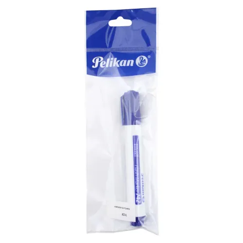 Marcador Pelikan para pizarrón blanco color azul