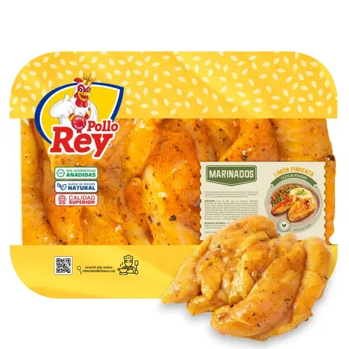 Filete Pierna Marin Pollo Rey Lim 453g
