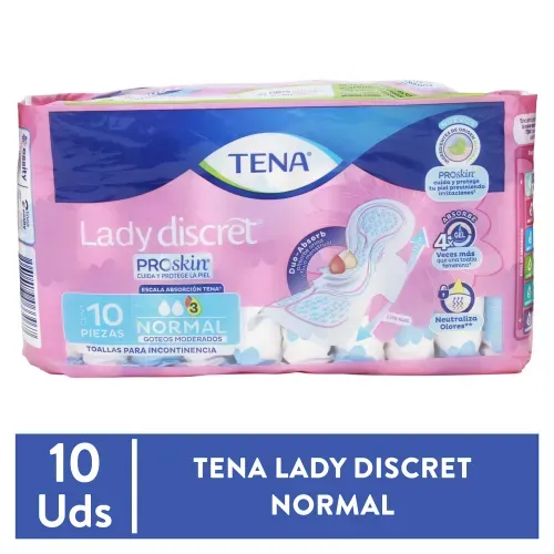 Toalla Tena Lady Normal 10u