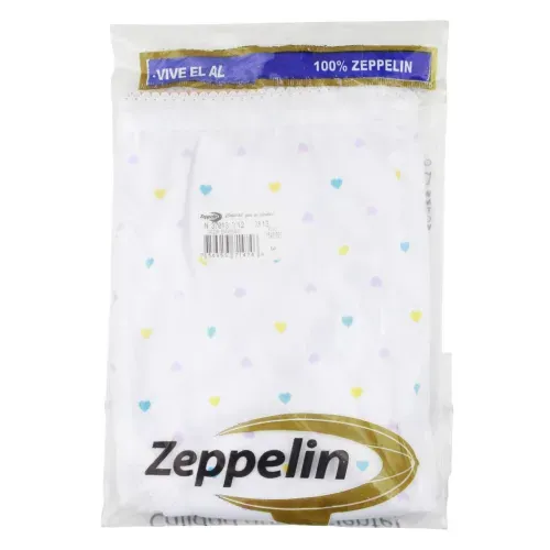 Calzón para niña Zeppelin estampado - Talla 12