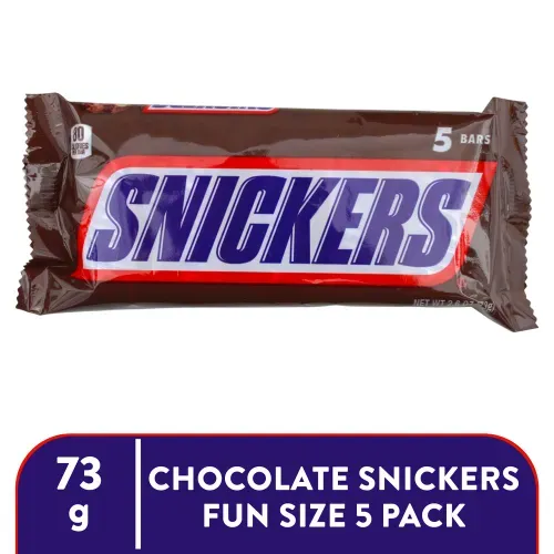 Snicker Fun Size 5 Pack - 73 g