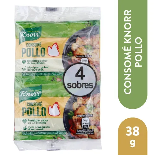 Consomé Knorr pollo - 38 g