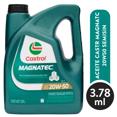Aceit Castr Magnatc 20W50 Semisin 3784Ml