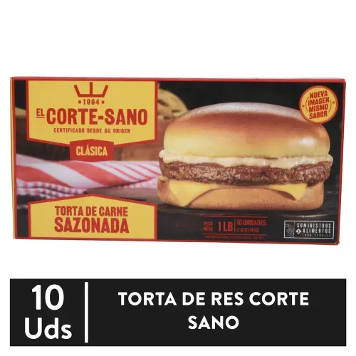 Torta De Res Corte Sano 10U