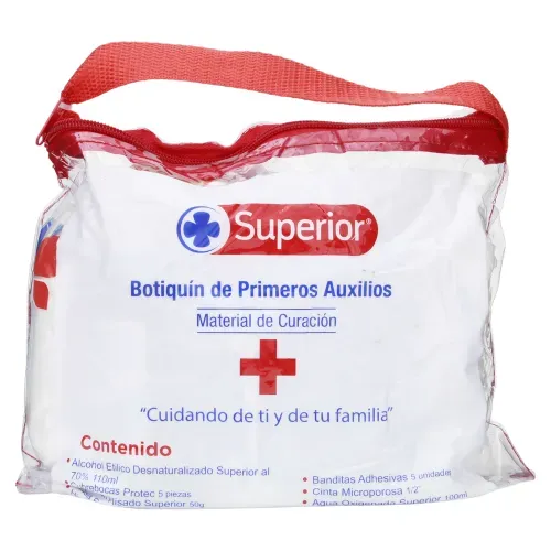 Botiquin Superior Primeros Auxilio Bolsa