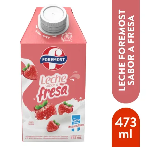 Malteada Foremost Sabor Fresa 473ml