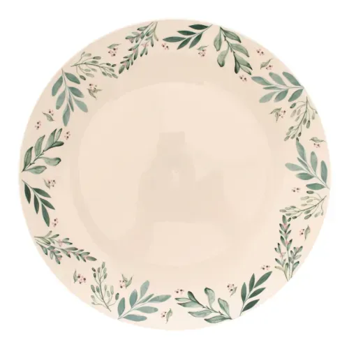 Ms Plato Plano De Porcelana Con Diseo 10