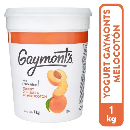 Yogurt Gaymonts Melocotón - 1000 ml