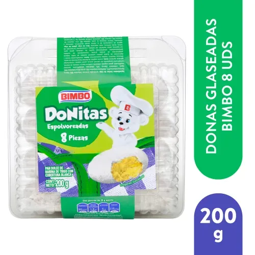 Donas Glaseadas Bimbo 8 Uds - 200 g