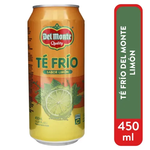 Te Frio Del Monte Limon Lata 450 Ml