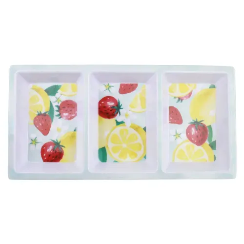 Ms Bandeja Para Servir Con Division Mela