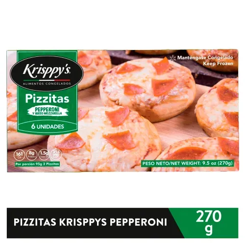 Pizzitas Krisppys Pepperoni 270gr