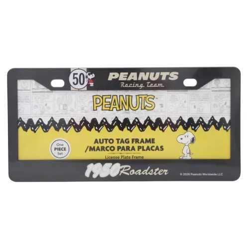 Porta placa Snoopy - 1 Ud