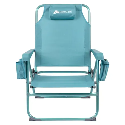 Silla de playa Ozark Trail con capacidad de 80 kg – 82 cm