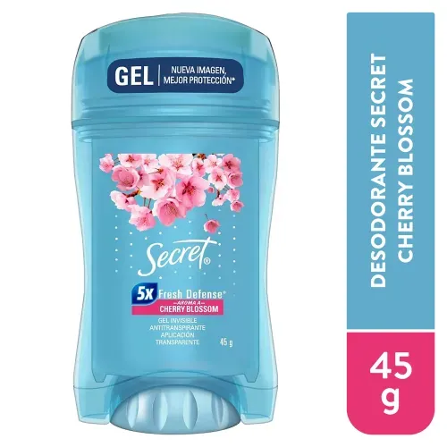 Desodorante Antitranspirante Secret Clear Gel Cherry Blossom - 45 g