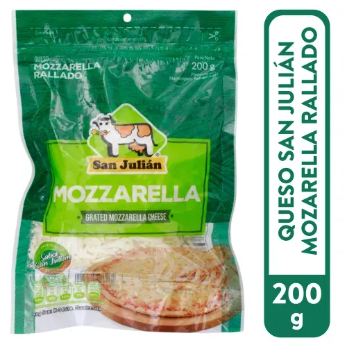 Queso San Julian Mozarella Rallado - 200 g