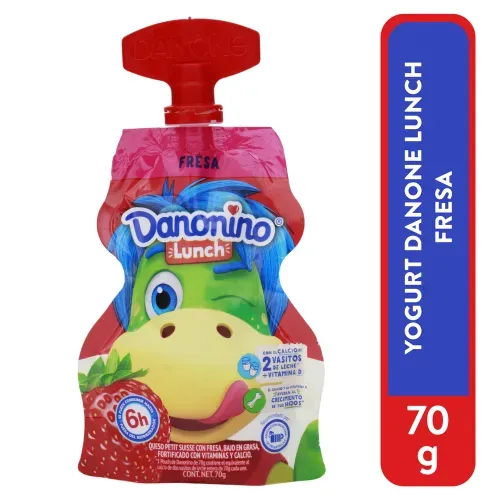 Yogurt Danonino Lunch Fresa - 70 g