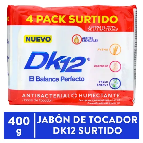 Jabón De Tocador Dk12 Surtido - 400 g