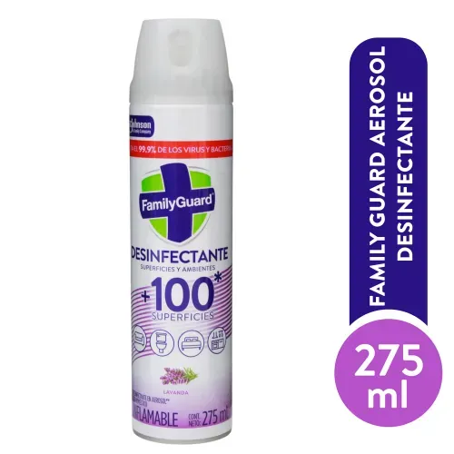Desinfectante Family Guard aerosol lavanda - 275 ml