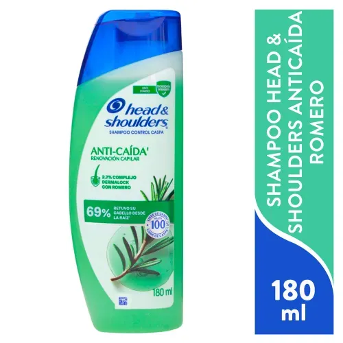 Hdshould Shampoo Romero Anticaida 180ml
