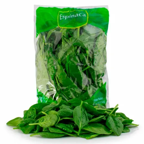 Espinaca Bolsa de 4 Onzas