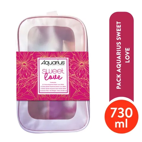 Estuche Aquarius Sweet Love 730ml