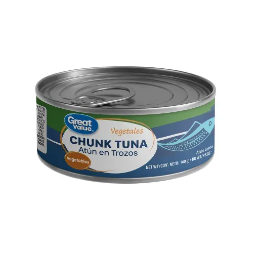 Atún En Trozos Con Vegetales Great Value - 140 g