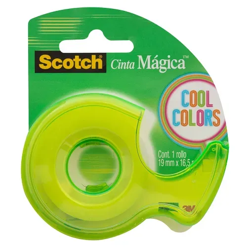 Cinta Scotch Mágica Cool Colors