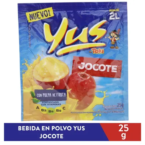 Bebida En Polvo Yus Jocote 25 Grs