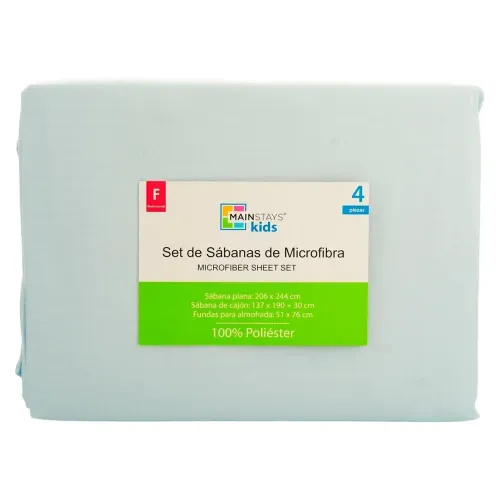 Set de sábanas Mainstays para niños, 4 piezas Modelo:SU-SHS-11-F