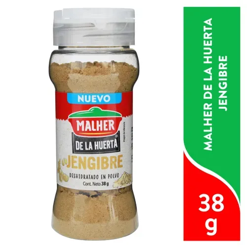 Jengibre Malher de la Huerta deshidratado en polvo frasco - 38 g