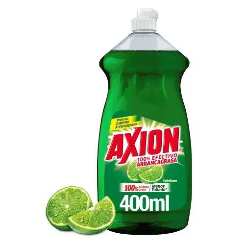 Imagen de Lavaplatos Axion Limón Líquido - 400 ml