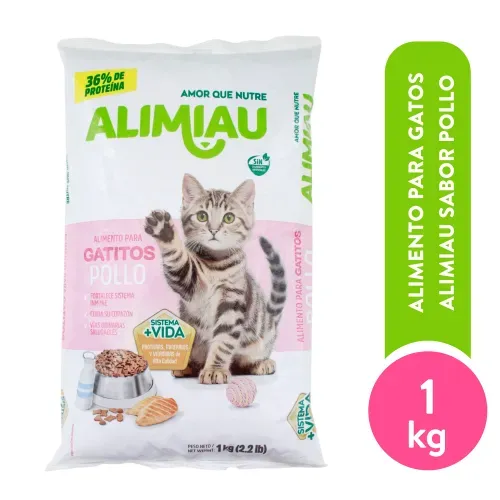 Alimiau Gatitos Pollo 2.20lb