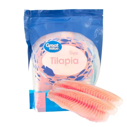 Filete de tilapia Great Value congelado - 454 g