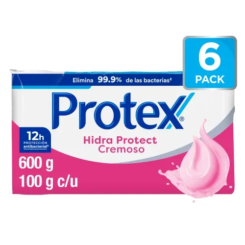 Jabón en Barra Protex Hidra Protect Cremoso 6 Pack - 600 g