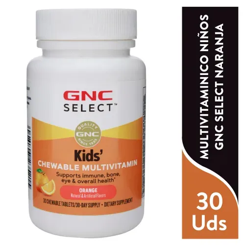 Multivitaminico Ninos Gnc Select 30 Unidad