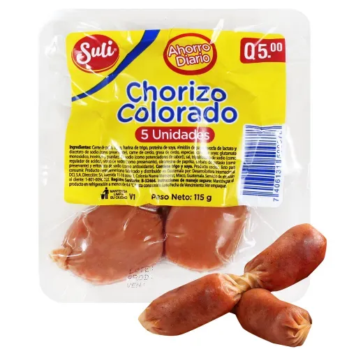 Chorizo Colorado Suli Ahorro Diario -115 g