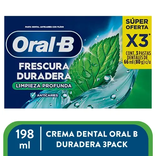 Ob Frescura Duradera 3x66ml 80gx12it Srp