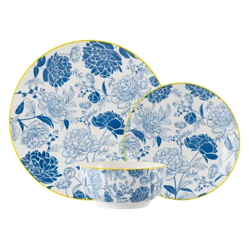 Vajilla de Porcelana Mainstays 12 Pzas